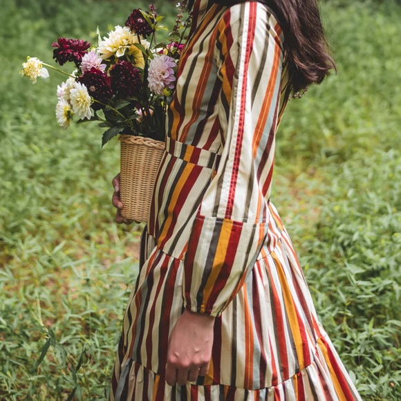 BNWT Parterre - Brooks Dress (Dolce Stripe) - Size 2 (6-8) - Picture 4 of 5